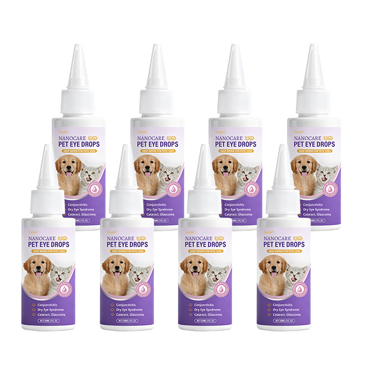 Timilk® NanoCare Pet Eye Drops 👩⚕️ FDA Approved | Relieves Conjunctivitis, Dry Eyes, Cataracts & Keratitis 🐶🐱