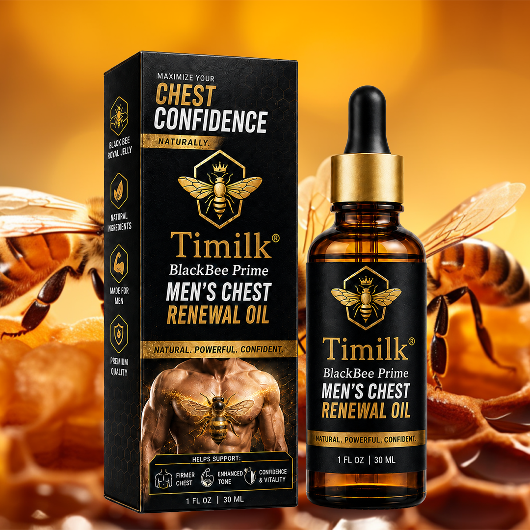 Timilk® BlackBee Prime Men's Chest Renewal Oil