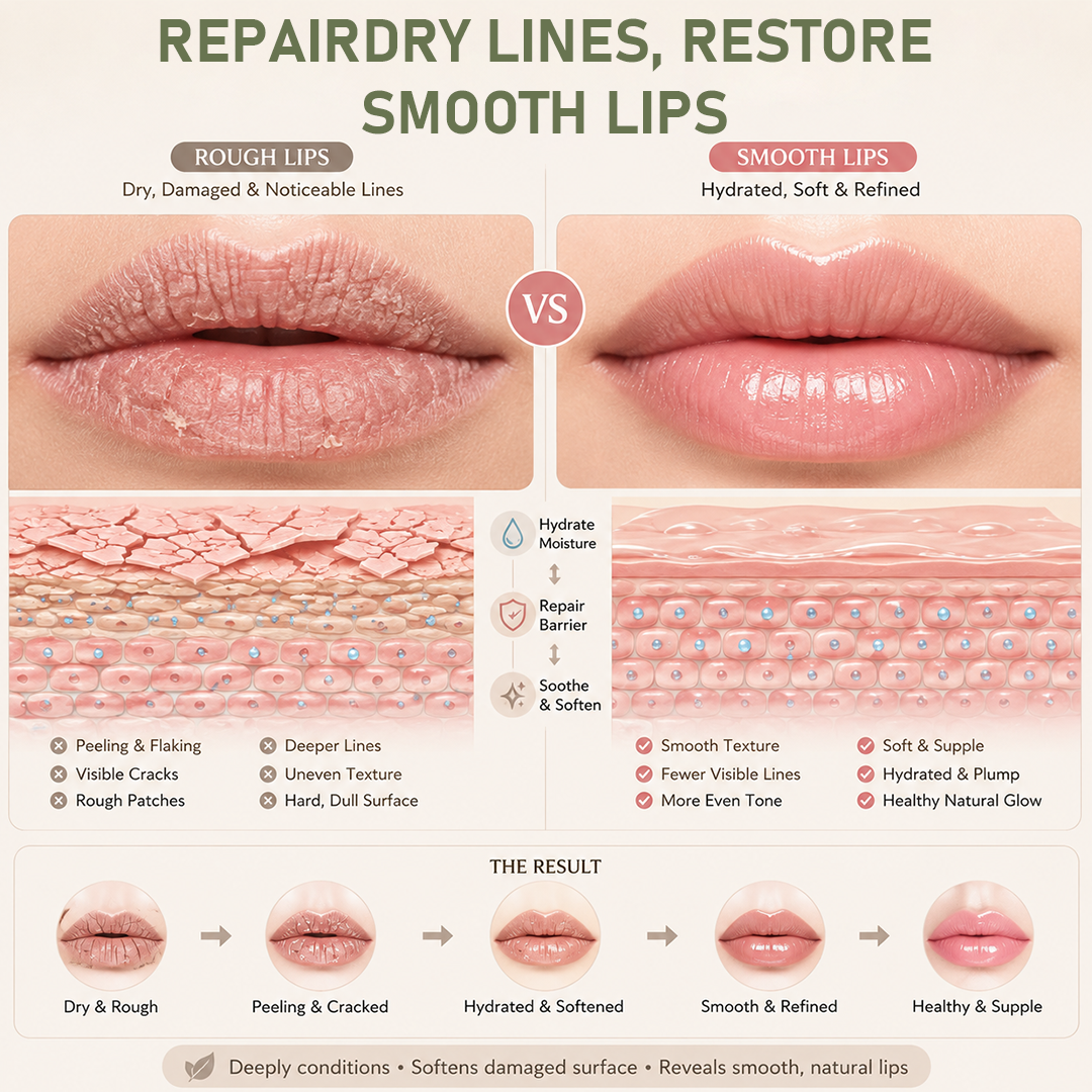 Ceoerty® PlushLip 5D Barrier Repair & Plumping Serum