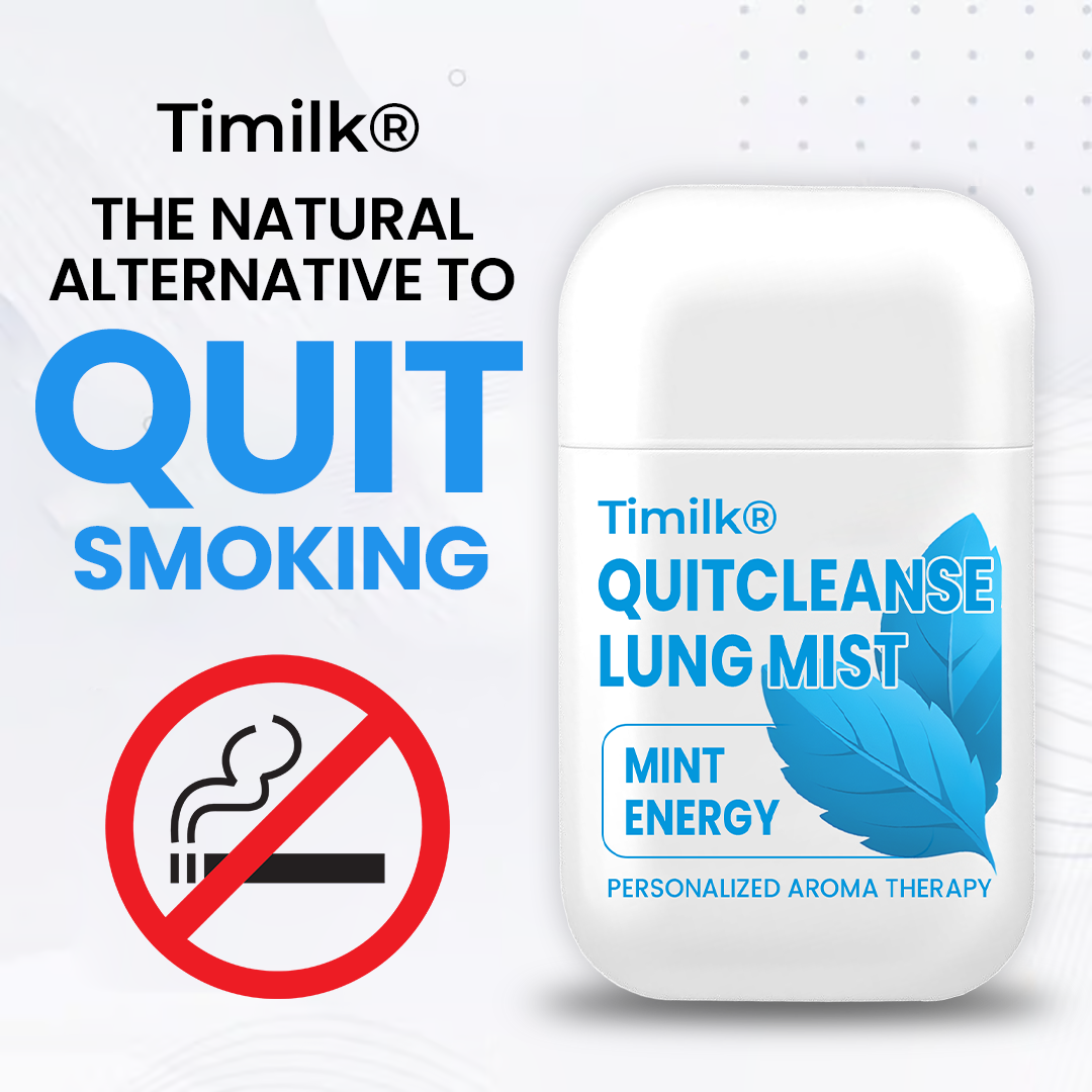 Timilk® QuitCleanse Lung Mist — Break Free From Cigarettes in 21 Days