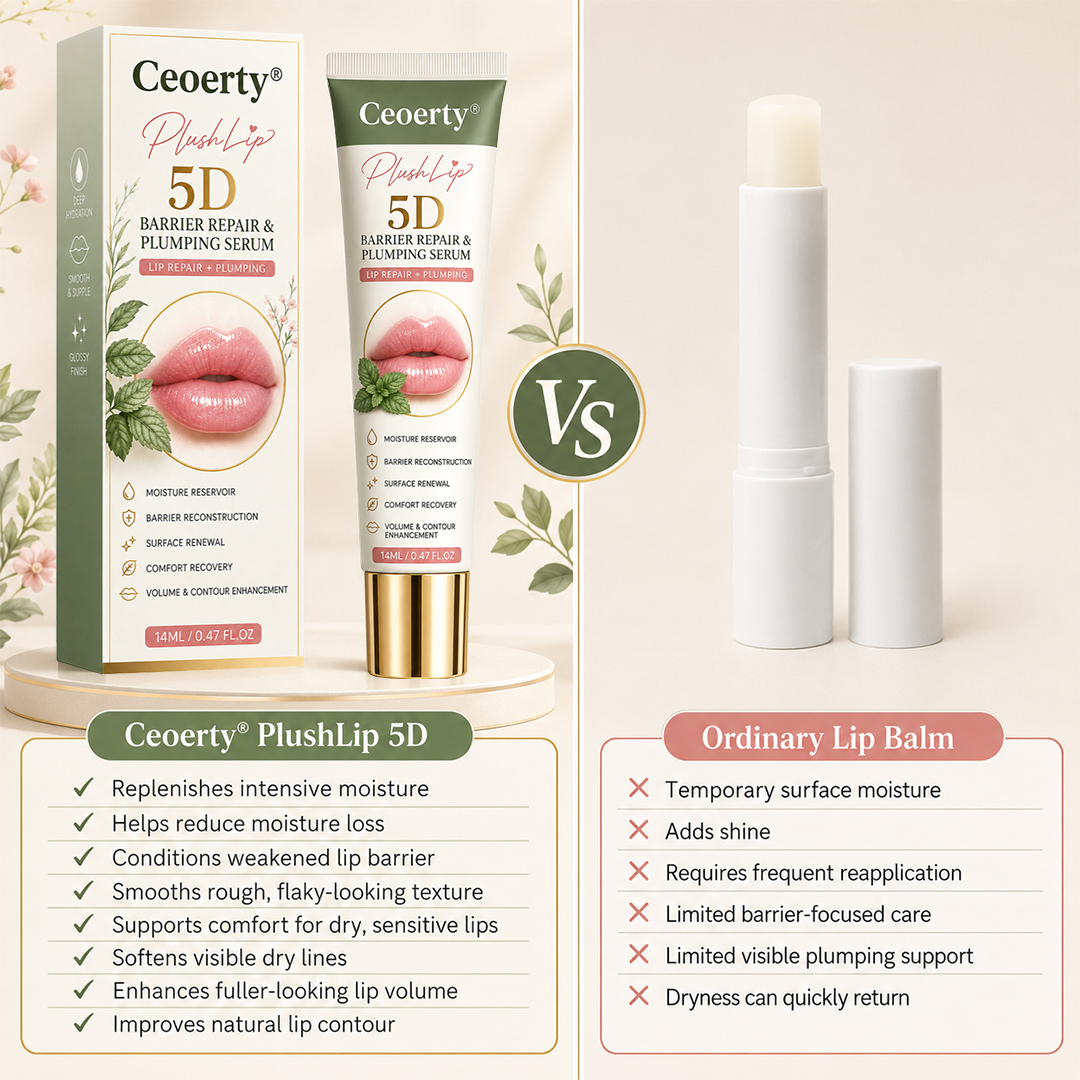 Ceoerty® PlushLip 5D Barrier Repair & Plumping Serum