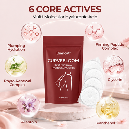 Biancat® CurveBloom Bust Renewal Hydrogel Patches