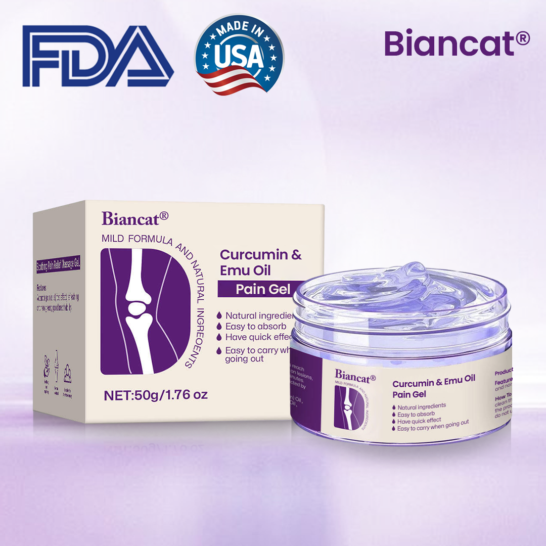 Biancat® Curcumin & Emu Oil Pain Gel-