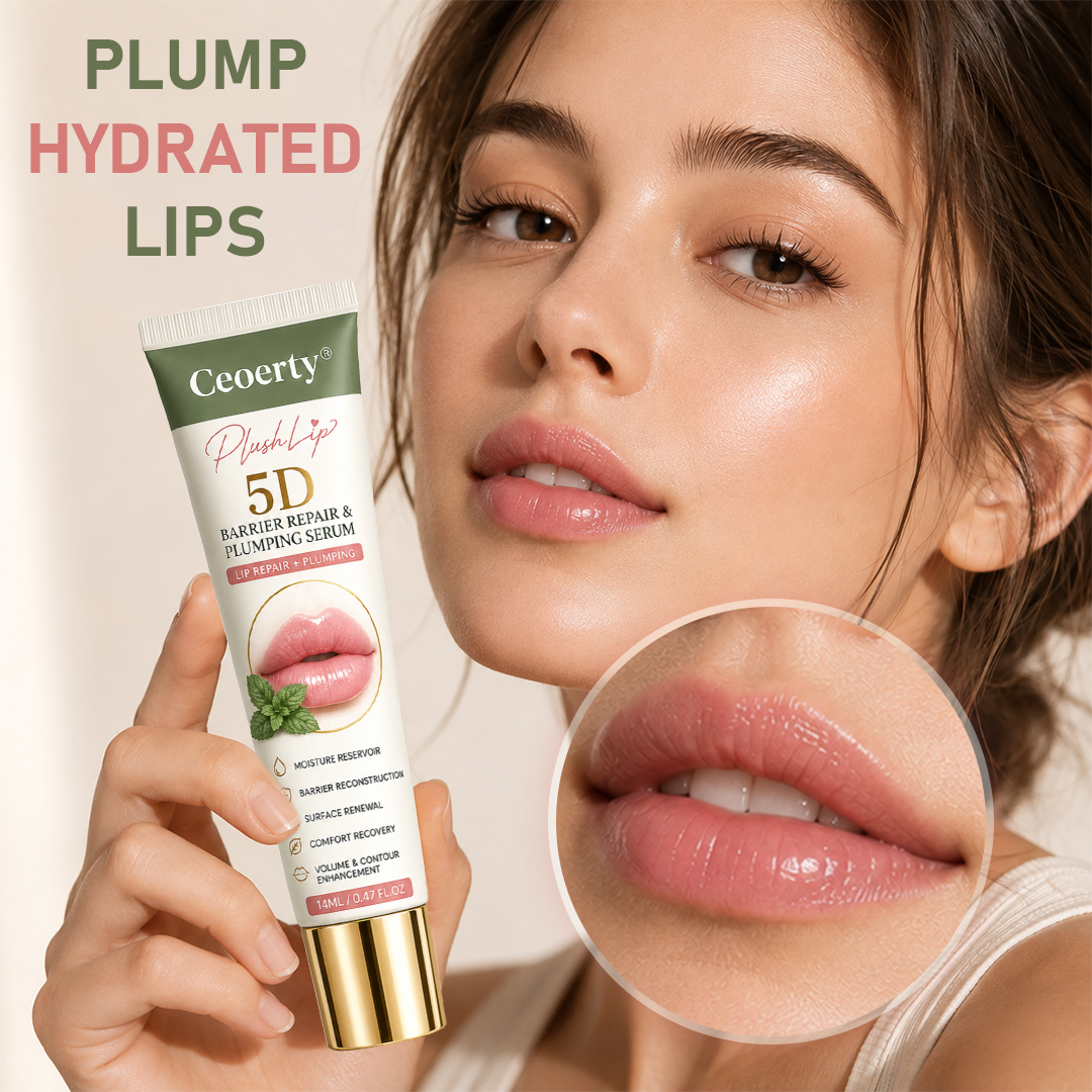 Ceoerty® PlushLip 5D Barrier Repair & Plumping Serum