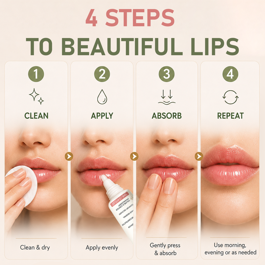Ceoerty® PlushLip 5D Barrier Repair & Plumping Serum