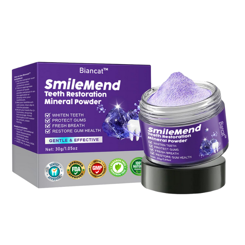 Biancat® SmileMend Teeth Restoration Mineral Powder