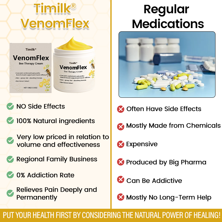 Timilk® VenomFlex Bee Therapy Cream