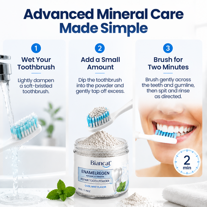 Biancat® EnamelRegen Advanced Mineral Repair Tooth Powder