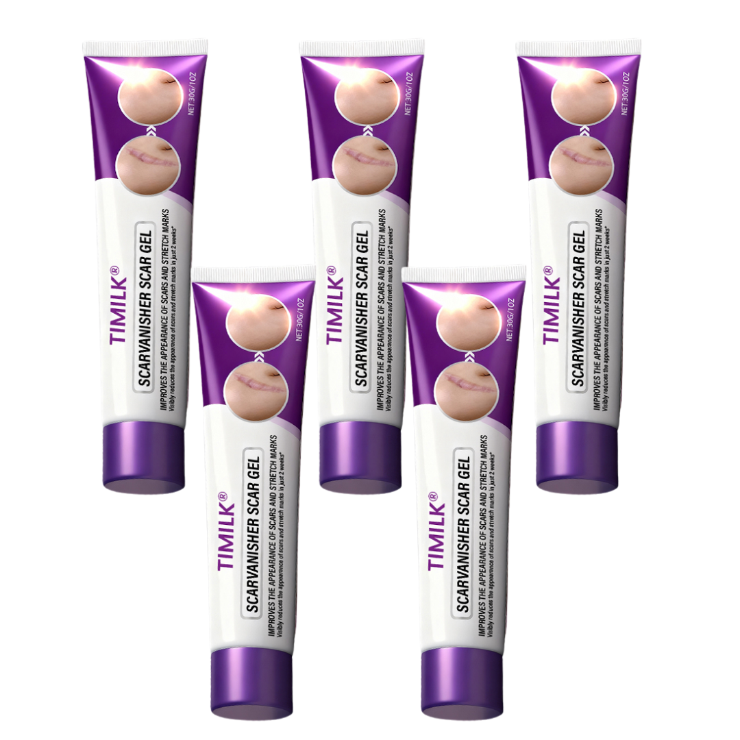Timilk® ScarVanisher Scar Gel that Visibly Reduces Scars & Stretch Marks in 2 Weeks