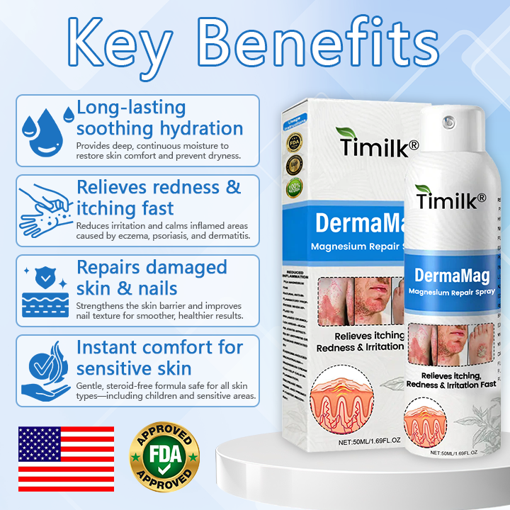 Timilk® DermaMag Magnesium Repair Spray 💝