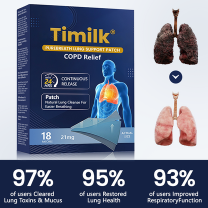 Timilk® PureBreath Lung Support Patch