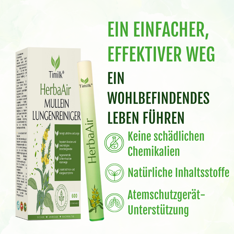 Timilk® HerbaAir Mullein Lungenreiniger