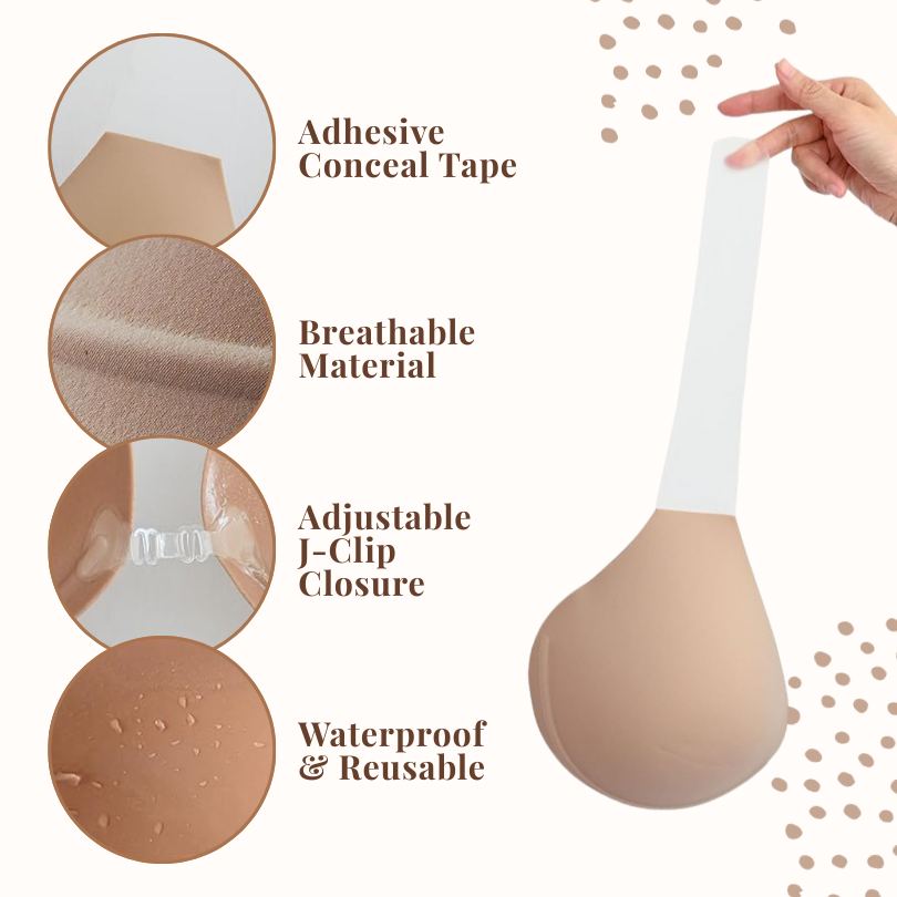 Paiduis® NakedLift Invisible Silicone Bra