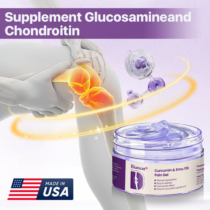 Biancat® Curcumin & Emu Oil Pain Gel-