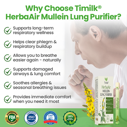Timilk® HerbaAir Mullein Lung Purifier (new)