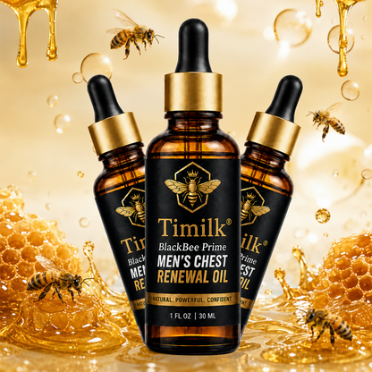 Timilk® BlackBee Prime Men's Chest Renewal Oil