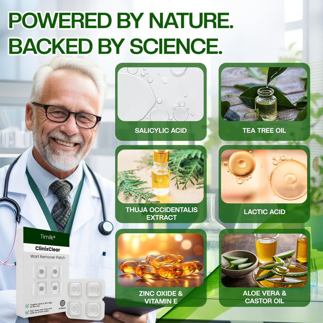 Timilk® ClinixClear Wart Remover Patch