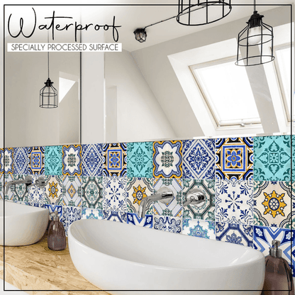 3D Geometric Tile Decals (10pcs)