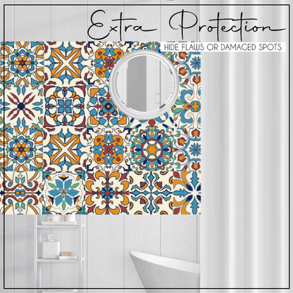 3D Geometric Tile Decals (10pcs)